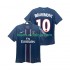 Camisola Paris Saint-Germain Ibrahimović 10 2012 2013 Retro Homem Equipamento Primeiro Manga Curta